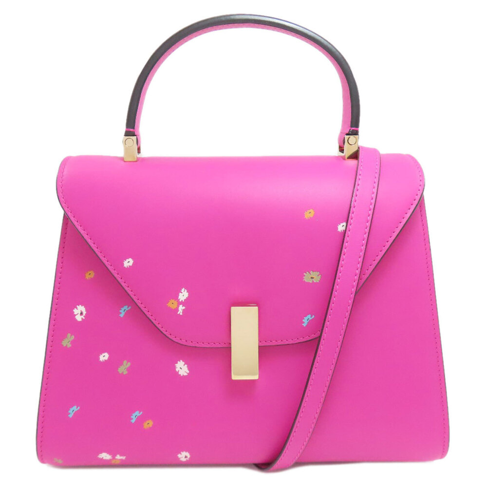 Valextra Iside Flower 2-Way Handbag, Calfskin, Women's